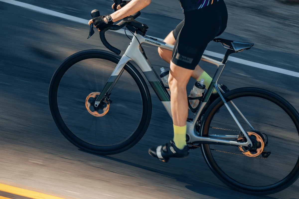 Lådcykel i stadsmiljö