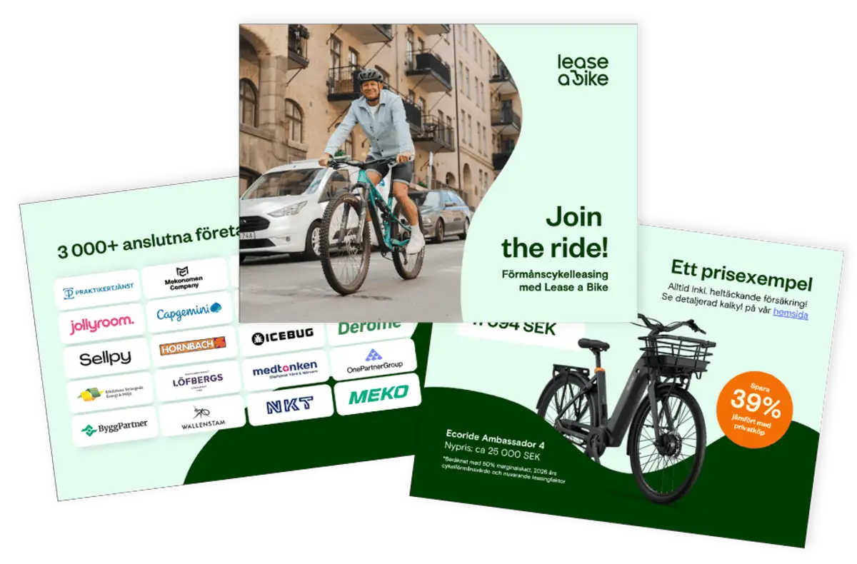 Lease a Bike's informationspaket