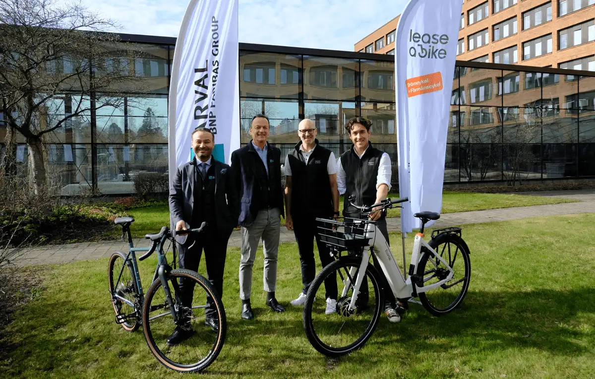 Arval inleder samarbete med Lease a Bike: Leasa drömcykeln med bruttolöneavdrag